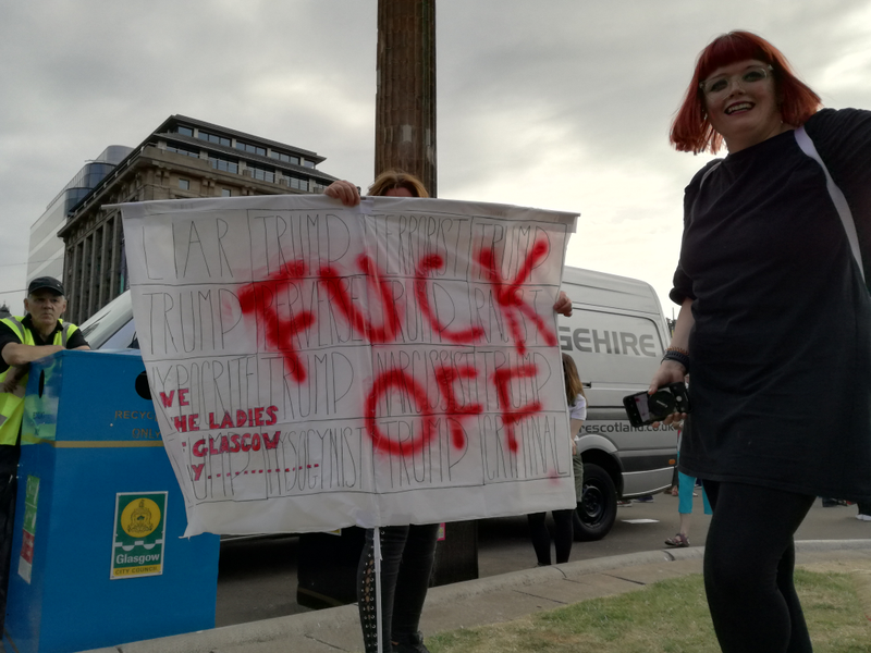 Illustration for article titled Scottish anti-Trump photo dump (long and comprehensive!)